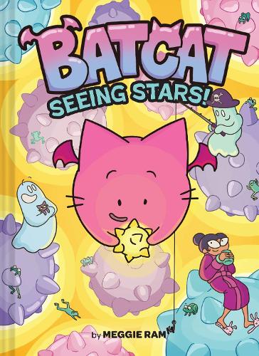 Бумажная книга «Seeing Stars! (Batcat Book #4): A Graphic Novel», автор Мегги Рамм - фото №1