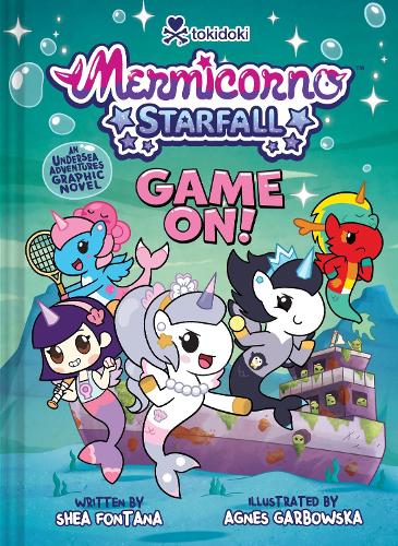 Бумажная книга «Mermicorno: GAME ON!: An Early Graphic Novel», автор Ши Фонтана - фото №1