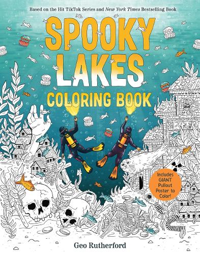Паперова книга «Spooky Lakes Coloring Book: Includes Pull-Out, Oversized Poster to Color!», автор Гео Резерфорд - фото №1