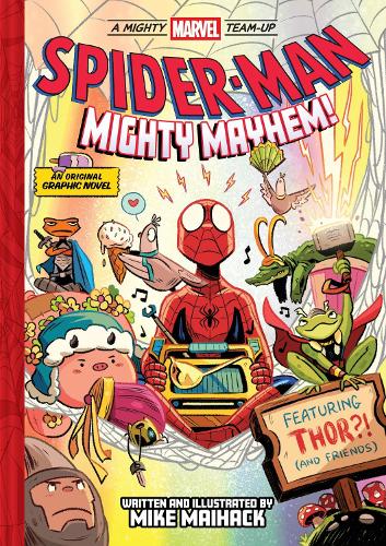 Бумажная книга «Spider-Man: Mighty Mayhem! (A Mighty Marvel Team-Up): An Original Graphic Novel», автор Майк Майхак - фото №1