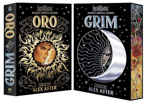 Бумажная книга «Grim and Oro: Dueling Crowns Edition (A Lightlark Saga Deluxe Companion Book)», автор Алекс Астер - фото №1