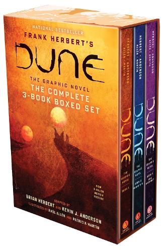 Бумажная книга «Dune: The Graphic Novel: The Complete 3-Book Boxed Set: Dune, Muad’Dib, and The Prophet», авторов Брайан Херберт, Кевин Дж. Андерсон - фото №1
