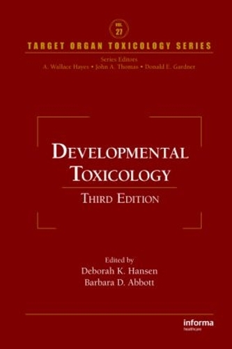 Паперова книга «Developmental Toxicology», авторів Барбара Д. Еббот, Дебора К. Хансен - фото №1