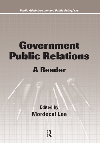 Бумажная книга «Government Public Relations: A Reader», автор Мордекай Ли - фото №1