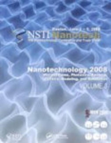 Паперова книга «Nanotechnology 2008: Microsystems, Photonics, Sensors, Fluidics, Modeling and Simulation» - фото №1