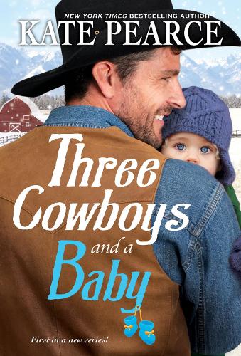Паперова книга «Three Cowboys and a Baby», автор Кейт Пірс - фото №1