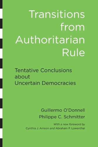 Паперова книга «Transitions from Authoritarian Rule: Tentative Conclusions about Uncertain Democracies», авторів Гільєрмо О'Доннелл, Філіп К. Шміттер - фото №1