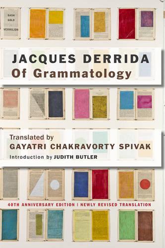 Паперова книга «Of Grammatology», автор Жак Дерріда - фото №1