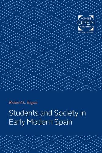 Паперова книга «Students and Society in Early Modern Spain», автор Річард Л. Каган - фото №1