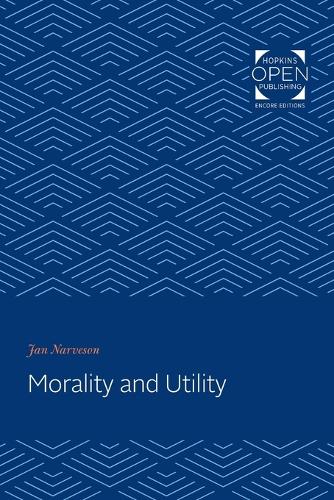 Паперова книга «Morality and Utility», автор Ян Нарвесон - фото №1