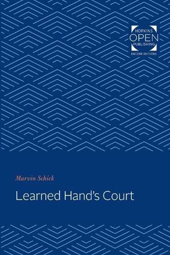 Бумажная книга «Learned Hand's Court», автор Марвин Шик - фото №1
