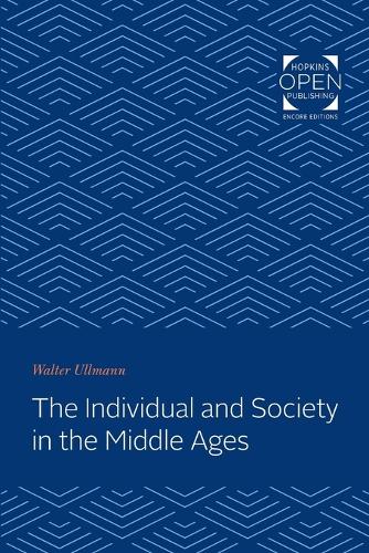 Бумажная книга «The Individual and Society in the Middle Ages», автор Уолтер Ульман - фото №1