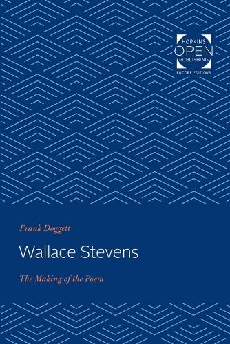 Паперова книга «Wallace Stevens: The Making of the Poem», автор Френк Доггетт - фото №1