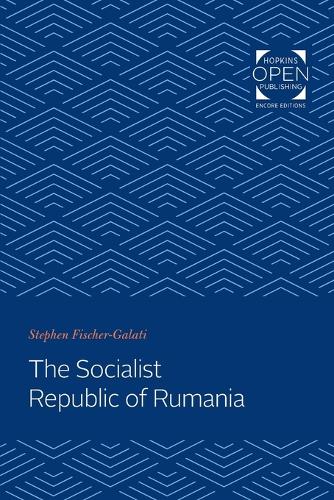 Бумажная книга «The Socialist Republic of Rumania», автор Стивен Фишер-Галати - фото №1
