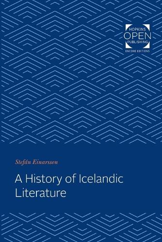 Бумажная книга «A History of Icelandic Literature», автор Стефан Эйнарссон - фото №1