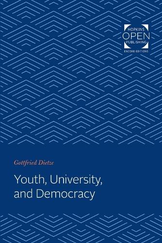 Бумажная книга «Youth, University, and Democracy», автор Готфрид Дитце - фото №1