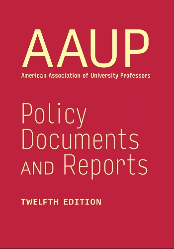 Бумажная книга «Policy Documents and Reports», автор AAUP - фото №1