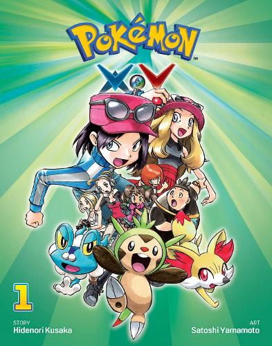 Бумажная книга «Pokemon X•Y.  Volume 1», автор Хидэнори Кусака - фото №1