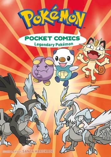Бумажная книга «Pokemon Pocket Comics: Legendary Pokemon», автор Санта Харукадзе - фото №1