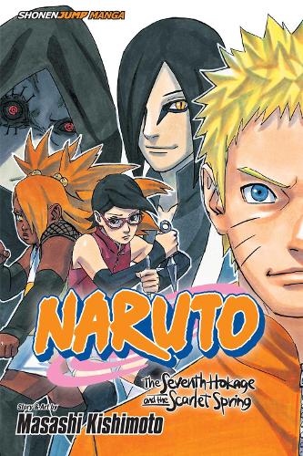 Паперова книга «Naruto. The Seventh Hokage and the Scarlet Spring», автор Масаси Кісімото - фото №1