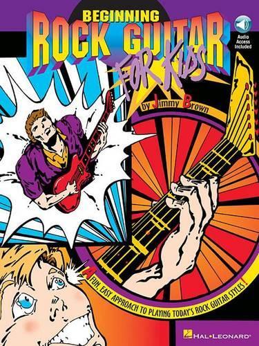Бумажная книга «Beginning Rock Guitar for Kids», автор Джимми Браун - фото №1