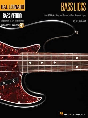 Паперова книга «Hal Leonard Bass Method - Bass Licks», автор Ед Фрідланд - фото №1