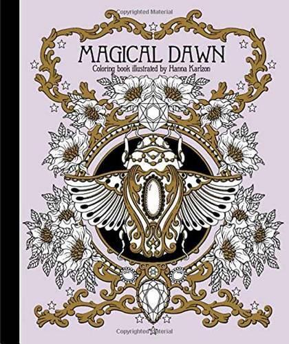 Бумажная книга «Magical Dawn Coloring Book: Published in Sweden as "Magisk Gryning"», автор Ханна Карлзон - фото №1