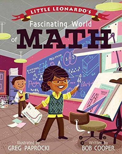 Бумажная книга «Little Leonardo's Fascinating World of Math», автор Грег Папрокки - фото №1