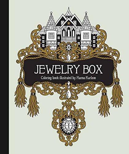Паперова книга «The Jewelry Box Coloring Book: Published in Sweden as Smyckeskrinet», автор Ханна Карлзон - фото №1