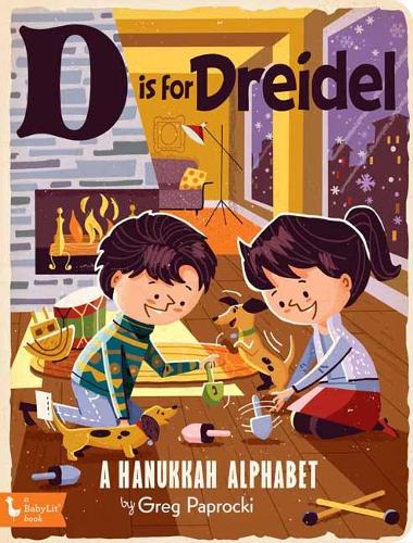 Бумажная книга «D Is for Dreidel: A Hanukkah Alphabet», автор Грег Папрокки - фото №1