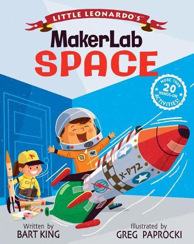 Паперова книга «Little Leonardo's MakerLab Space», авторів Барт Кінг, Грег Папрокі - фото №1