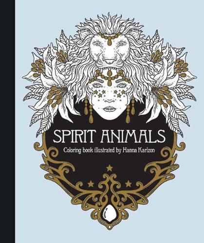 Бумажная книга «Spirit Animals Coloring Book», автор Ханна Карлзон - фото №1
