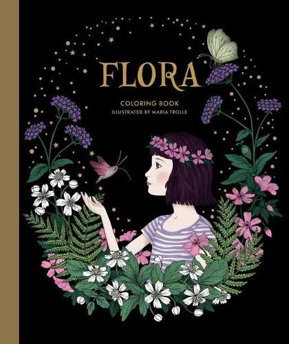 Бумажная книга «Flora Coloring Book», автор Мария Тролле - фото №1