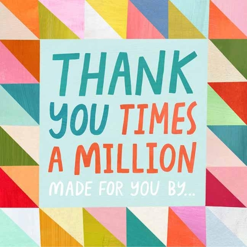 Паперова книга «Thank You Times a Million» - фото №1