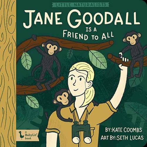 Бумажная книга «Little Naturalists Jane Goodall and the Chimpanzees», автор Кейт Кумбс - фото №1