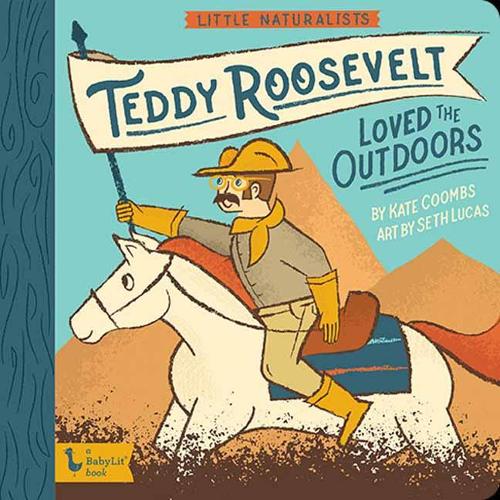 Паперова книга «Little Naturalists: Teddy Roosevelt Loved the Outdoors», автор Сет Лукас - фото №1