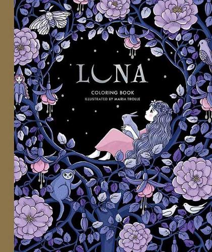 Бумажная книга «Luna Coloring Book», автор Мария Тролле - фото №1