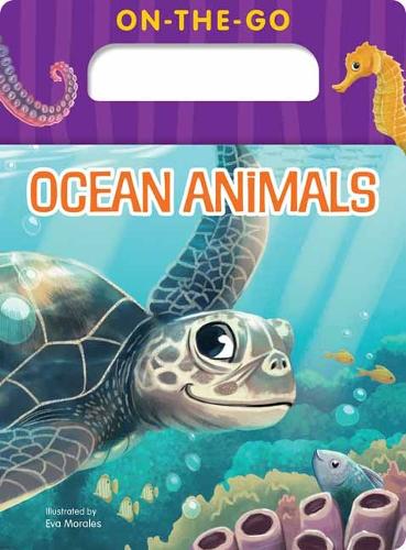 Паперова книга «On-the-Go Ocean Animals», авторів 7 Cats, Єва Моралес - фото №1