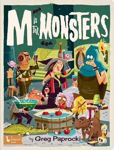 Бумажная книга «M is for Monsters» - фото №1