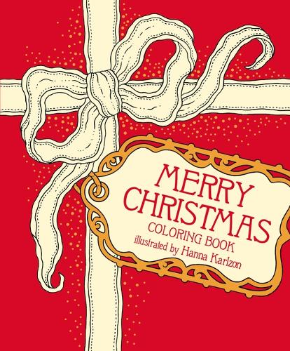 Паперова книга «Merry Christmas Coloring Book», автор Ханна Карлзон - фото №1