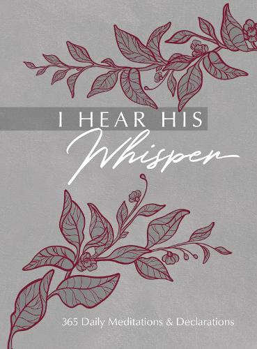Паперова книга «I Hear His Whisper: 365 Daily Meditations & Declarations», авторів Брайан Сіммонс, Гретхен Родрігес - фото №1