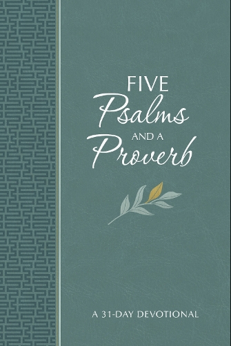 Паперова книга «Five Psalms and a Proverb: A 31-Day Devotional», автор Брайан Сіммонс - фото №1