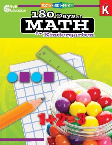 Бумажная книга «180 Days of Math for Kindergarten: Practice, Assess, Diagnose», автор Джоден Смит - фото №1