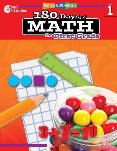 Бумажная книга «180 Days of Math for First Grade: Practice, Assess, Diagnose», автор Джоден Смит - фото №1