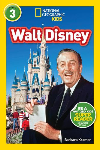 Паперова книга «National Geographic Kids Readers: Walt Disney», автор Барбара Крамер - фото №1