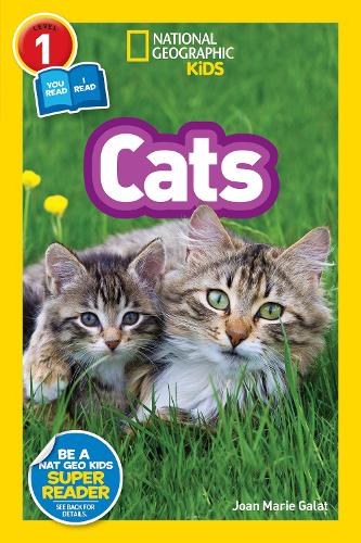 Бумажная книга «National Geographic Kids Readers: Cats», автор Джоан Мари Галат - фото №1