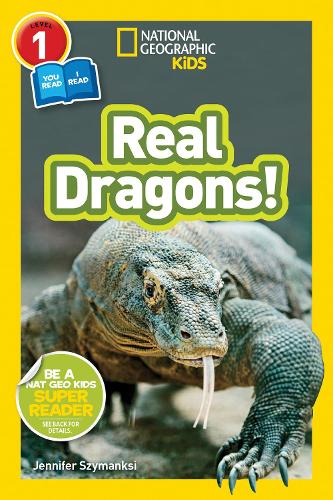 Бумажная книга «National Geographic Kids Readers: Real Dragons», автор Дженнифер Шимански - фото №1