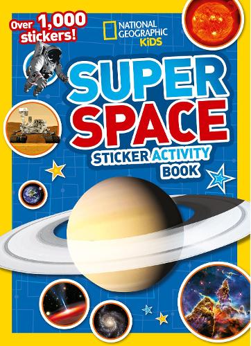 Бумажная книга «Super Space Sticker Activity Book: Over 1,000 Stickers!», автор Кейт Олесин - фото №1