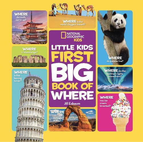 Бумажная книга «Little Kids First Big Book of Where», автор National Geographic Kids - фото №1