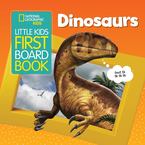 Бумажная книга «Little Kids First Board Book Dinosaurs», автор Рут Масгрейв - фото №1